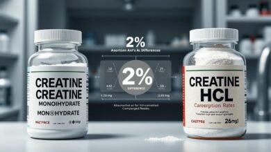 creatine comparison